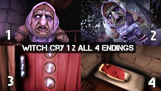 Witch Cry 1 2 All Endings 🧙‍♀️😭