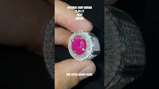 Natural ruby burma 3.24 ct h(a) burma,wa 0813-6540-1655 #baturuby #gemstone #ruby #batumulya