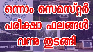 Calicut University Results Published | കാലിക്കറ്റ് സർവ്വകലാശാല യൂണിവേർസിറ്റി വാർത്തകൾ | Calicut CU