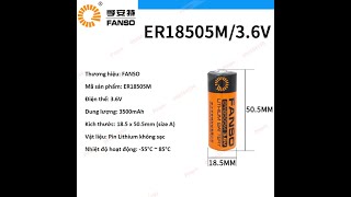 Pin Fanso ER18505M 3 6V 3500mAh chính hãng ER18505