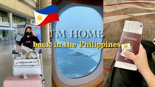 GOING BACK TO THE PHILIPPINES 2023🇵🇭 | travel vlog | Vacation in my home country this year 2023