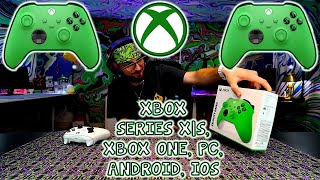 Xbox Core Wireless Controller – Velocity Green Unboxing: Xbox Series X|S, Xbox One, PC, Android, iOS