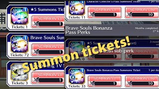 Summoning on my tickets |Bleach Brave Souls|