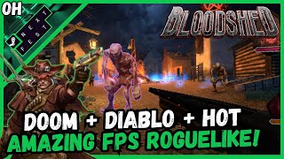 Diablo + Doom + Halls of Torment FPS Roguelike! Bloodshed! #SteamNextFest Coverage!