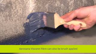 Sealing Gaps on Masonry Walls with Aerosana Visconn Fibre