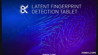 8K Latent Fingerprint Detection Tablet