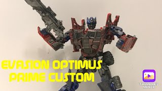 Rusted evasion Optimus Prime