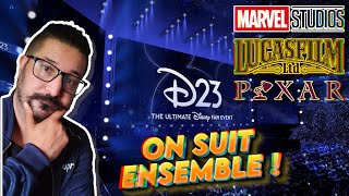 On suit la D23 avec des annonces Marvel, Lucasfilm et Pixar