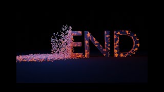 How do you explode text in blender?