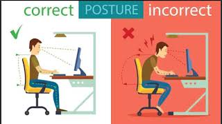 How to Sit properly | Sitting posture | effects | Good postures | Back pain | Neck pain