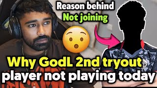 Neyoo confirmed GodL 2nd tryout player not joining Godlike 😳 Big reason behind this 🚨