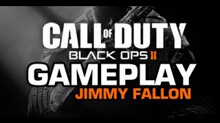 Black Ops 2 Gameplay On Jimmy Fallon (Link Description)