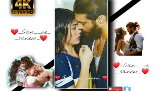 Canyaman Love Status// Can-ve-sanem ❤ !! Erkenci Kus Status !! day-dreamer!! 4k Status #short #love❤