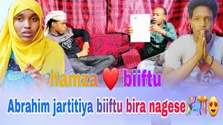 Biiftun jartitiya abrahim bultiin te gana hin diduu nin jiraa hamzan 😡😱💔