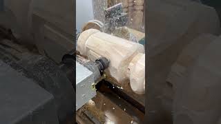 CNC woodworking lathe improves production efficiency, is suitable for large scale wood production