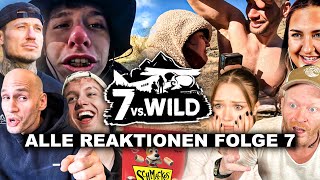 7 vs. Wild - ALLE Teilnehmer Reaktionen aufs Hundefutter, Uwes Formcheck & Wanderung | Folge 7