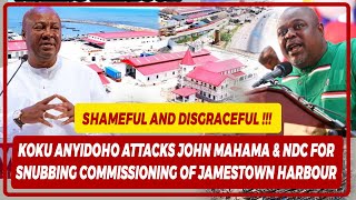 Koku Anyidoho Attacks John Mahama & NDC  For Absence From Commissioning Of Jamestown Harbour