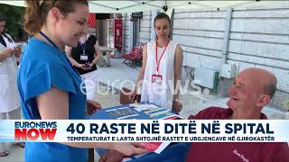 40 raste në ditë, temperaturat e larta shtojnë rastet e urgjencave në Gjirokastër