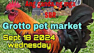 Ang ganda ng mga SBR grotto pet market , Sept 18 2024 wednesday