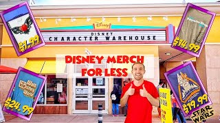 DISNEY CHARACTER WAREHOUSE OUTLET UPDATE | NEW DISNEY PARKS CLOTHING| VINELAND AUGUST 18