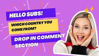 Live Stream Alert! Drop Your Country in the Chat! 🌍