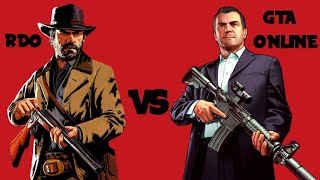 Dlaczego RDO jest lepsze od GTA ONLINE? PIĘKNO RED DEAD ONLINE