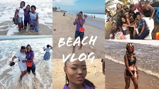 VLOG 2 : BEACH DAY VLOG WITH FRIENDS AT ATICAN BEACH 🌴 🌴