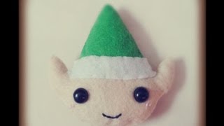 Christmas : How to make an Elf Plushie Tutorial