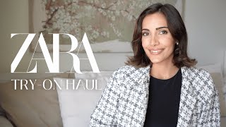 HAUL de ZARA para OTOÑO 🍂🤎 | TRY ON HAUL LUCÍA ZABALLOS