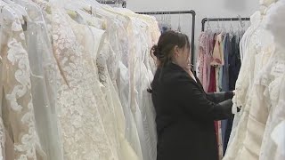 Sacramento organization gives away bridal dresses in honor of Veterans Day