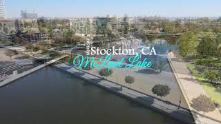 4K DJI Mavic Air 2 | McLeod Lake, Stockton Ballpark, Stockton Marina