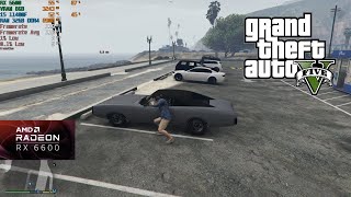 GTA 5 | RX 6600 8 GB | i5 11400F | Benchmark at 1440p | Very High  Settings