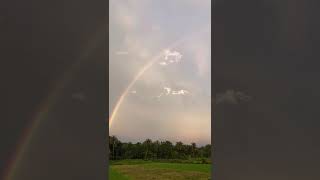 മഴവില്ല്🌷🌈#rainbow #beautiful #nature #shortfeed #trendingshorts #shortvideo