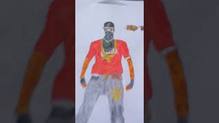 free fire drawing #shorts #drawing #art #trending #viral