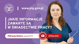 Informacje w świadectwie pracy. Co warto wiedzieć