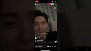 NCT Taeyong 태용 asked Jaehyun 재현 to tell Saranghae on Instagram Live [ Eng sub ]