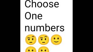 Choose One numbers and see 👀 jab ap khus hote h to kitane log khus hote h ap ko dekh ke 🥰🥰😍😘😘