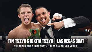 Tim Tszyu & Nikita Tszyu Las Vegas chat