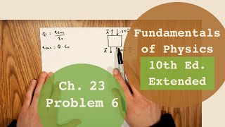 Fundamentals of Physics 10th Extended (Walker/Halliday/Resnick), Chapter 23, Problem 6 Solution