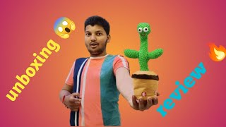 unboxing and review dancing cactus toys 🌵| dancing cactus toys 🧸| #unboxing #review #toy