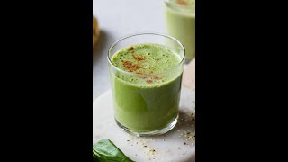 PROTEIN PACKED GREEN SMOOTHIE RECIPE #shorts