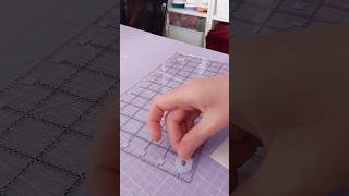 asmr 💡 adding silicone grips to my rotary rulers to make them not shift! 🪡📏