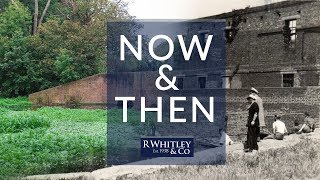 Now & Then - The Mill Bridge at Thorney Mill Road, West Drayton - 2019 vs c.1930