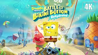 SpongeBob Battle for Bikini Bottom Rehydrated - Full Game 100% Longplay Walkthrough 4K 60FPS