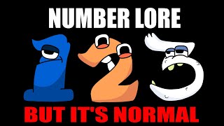 Number lore but it's normal