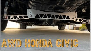 Awd Civic Using Crv Differential