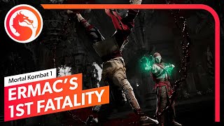 Ermac's "Vitruvian Maim" Fatality | Mortal Kombat 1