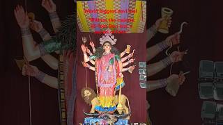 "Witness the majestic 65-foot Devi idol, a marvel of faith." World biggest and stunning Devi idol,