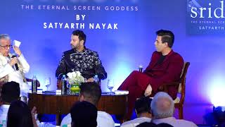 SRIDEVI THE ETERNALSCREEN GODDESS BOOK  LAUNCH BY KARAN JOHAR  03