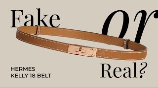 Оригинал или подделка: Hermes Kelly Belt